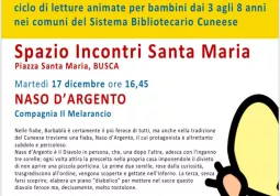 Lettura animata per bambini martedì 17 dicembre